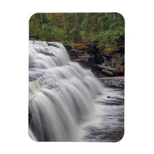 Magnet Flexible Canyon Falls sur la rivière Sturgeon près de L'Ans