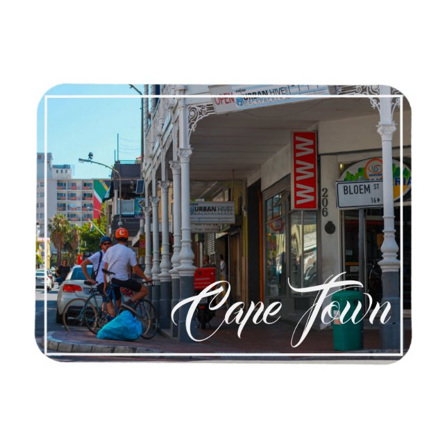 Magnet Flexible Cape Town City Long Street Afrique du Sud (Horizontal)