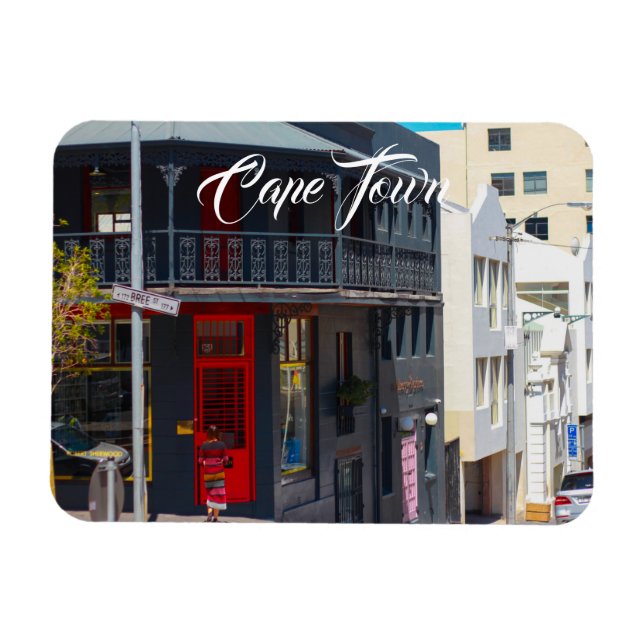 Magnet Flexible Cape Town Cityscape Street Afrique du Sud (Horizontal)