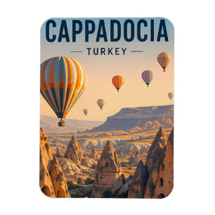 Magnet Flexible Cappadoce Turquie Voyage Ballons à Air Chaud