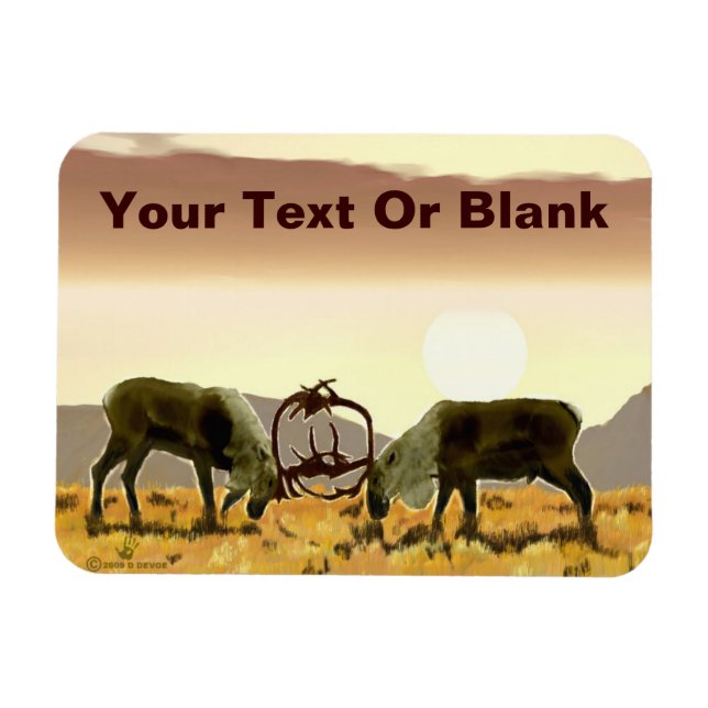 Magnet Flexible Caribou Duel (Horizontal)