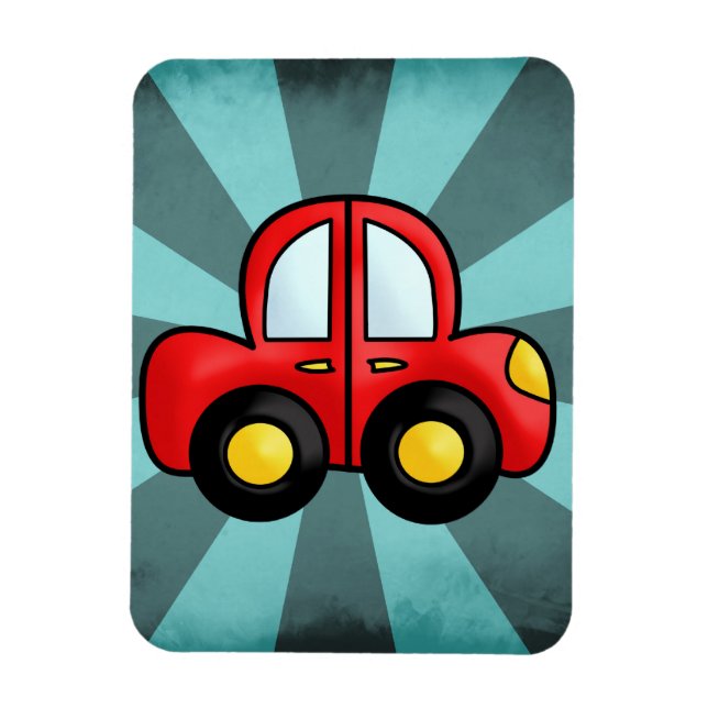 Magnet Flexible Caricature automobile (Vertical)