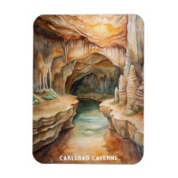 Carlsbad Caverns National Park Aquarelle Peinture