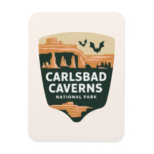 Magnet Flexible Carlsbad Caverns National Park Paysage minimal