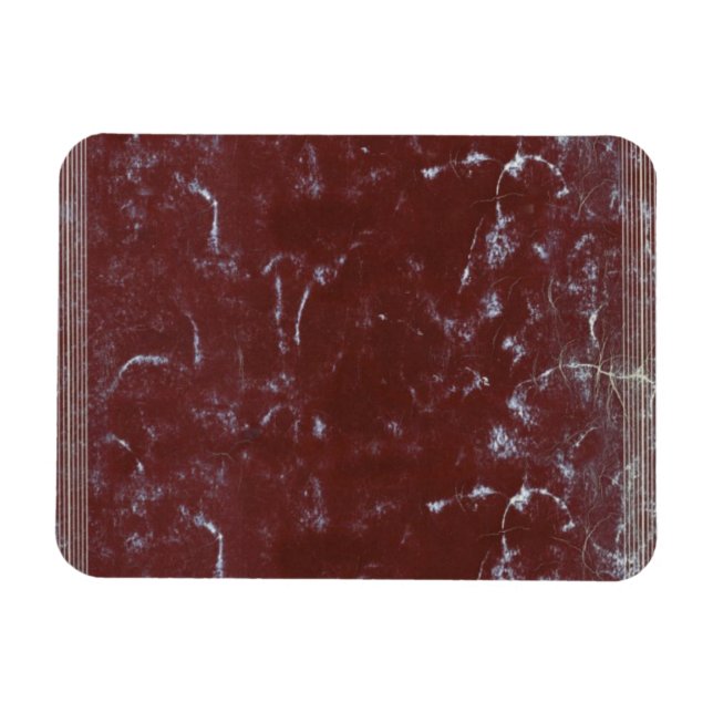 Magnet Flexible Carnet rouge vintage (Horizontal)