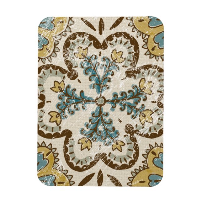 Magnet Flexible Carré Batik II non inscrit (Vertical)