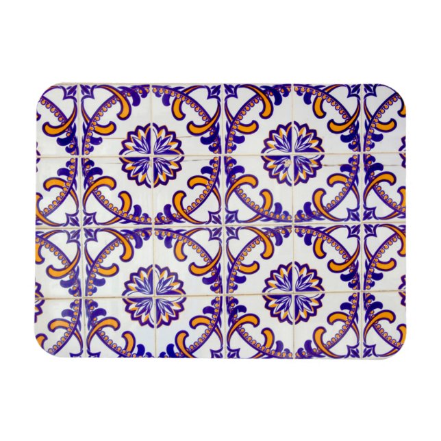 Magnet Flexible Carrelage motif gros plan, Portugal (Horizontal)
