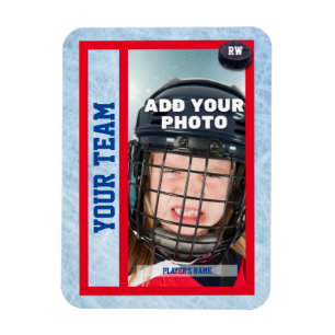 Magnet Flexible Carte de hockey Souvenir