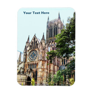 Magnet Flexible Carte de la cathédrale Lincoln