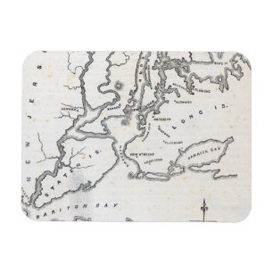 Magnet Flexible Carte de New York et de la proximité