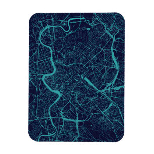 Magnet Flexible Carte de Rome