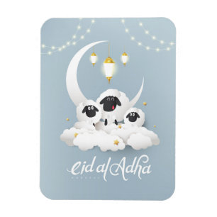 Magnet Flexible Carte de voeux Eid-Al-Adha