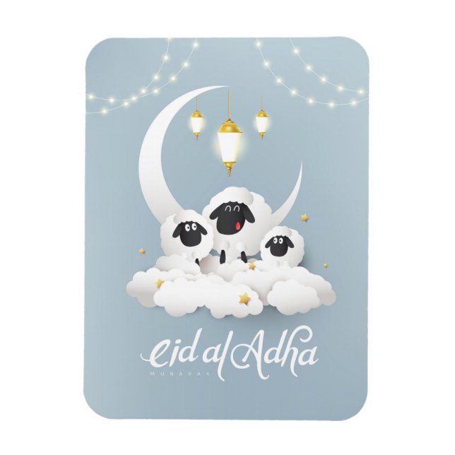 Magnet Flexible Carte de voeux Eid-Al-Adha (Vertical)