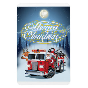 Magnet Flexible Carte de voeux pour Noël