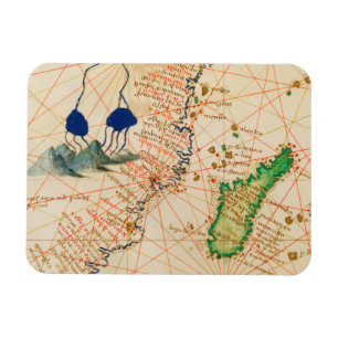 Magnet Flexible Carte du Madagascar