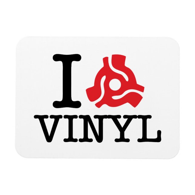 Magnet Flexible Carte I 45 Vinyl (Horizontal)