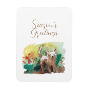 Magnet Flexible Carte Joyeuses Fêtes
