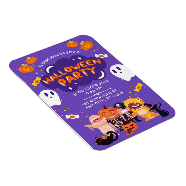 Magnet Flexible Carte magnétique d'Halloween (Côté Droit)