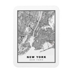 Magnet Flexible Carte New York