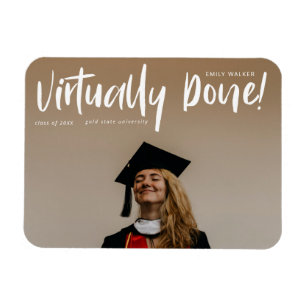 Magnet Flexible carte postale de faire-part de graduation