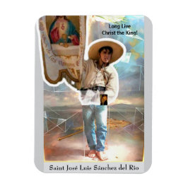 Magnet Flexible Carte Saint José Luis Sánchez del Rio