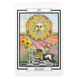 Magnet Flexible Carte Tarot "Sun"