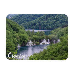 Magnet Flexible Cascade cascade avec forêt verte en Croatie