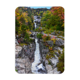 Magnet Flexible Cascade d'argent en automne, New Hampshire