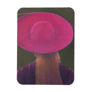 Magnet Flexible Casquette rose 2014