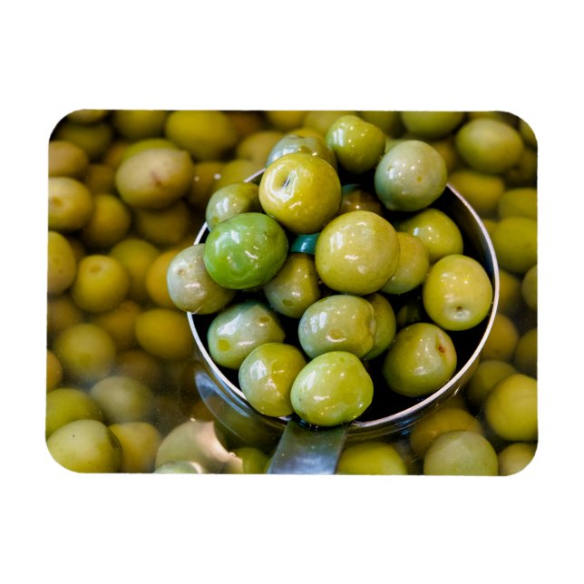 Magnet Flexible Castelvetrano Olives vertes douces (Horizontal)