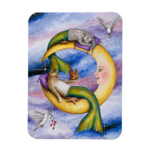 Magnet Flexible Cat Mermaid 29