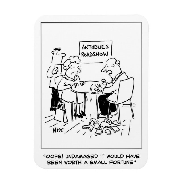 Magnet Flexible Catastrophe des antiquités - (Vertical)