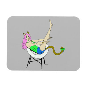 Magnet Flexible catgirl