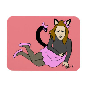 Magnet Flexible catgirl