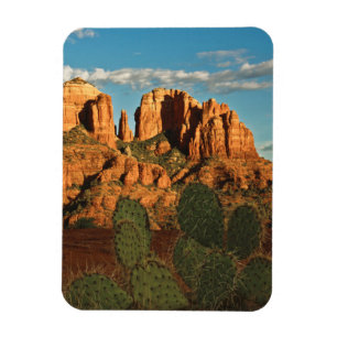 Magnet Flexible Cathedral Rock au coucher du soleil depuis Secret 
