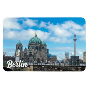 Magnet Flexible Cathédrale de Berlin et tour de télévision à Berli