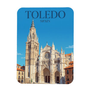 Magnet Flexible Cathédrale de Tolède Espagne