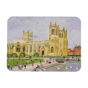 Magnet Flexible Cathédrale et College Green de Bristol 1989
