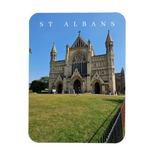 Magnet Flexible Cathédrale St Albans vue réfrigérateur aimant
