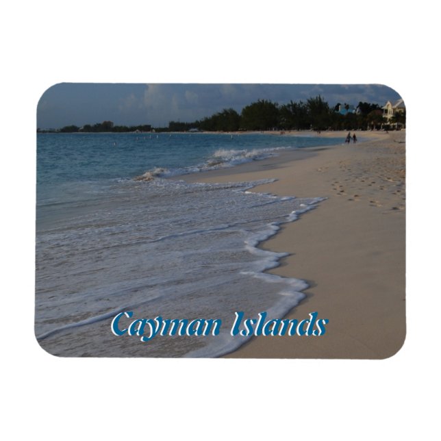 Magnet Flexible Cayman Islands Seven Mile Beach (Horizontal)
