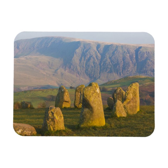 Magnet Flexible Cercle de pierres de Castlerigg, district des lacs (Horizontal)