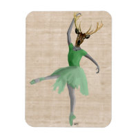Cerf de ballet en vert 2