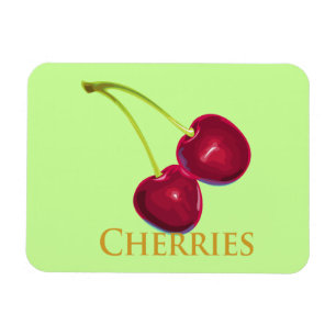 Magnet Flexible Cerises aux tiges