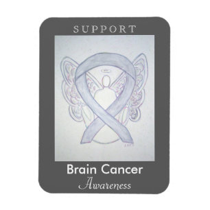 Magnet Flexible Cerveau Cancer Sensibilisation Ruban Angel Personn
