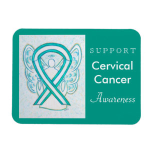 Magnet Flexible Cervical Cancer Sensibilisation Ruban Angel Cadeau