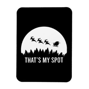 Magnet Flexible C'est amusant, c'est My Spot Xmas Session Père Noë