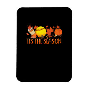 Magnet Flexible C'est la saison Latte Saveur de Citrouille Hallowe
