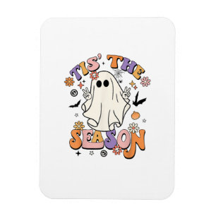 Magnet Flexible C'Est La Saison Retro Halloween Party Funny Minima