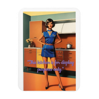 Magnet Flexible "Cette cuisine n'est utilisée qu'à des fins d'expo