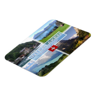 Magnet Flexible CH Switzerland - Interlaken - Lac Thun - Thunerse